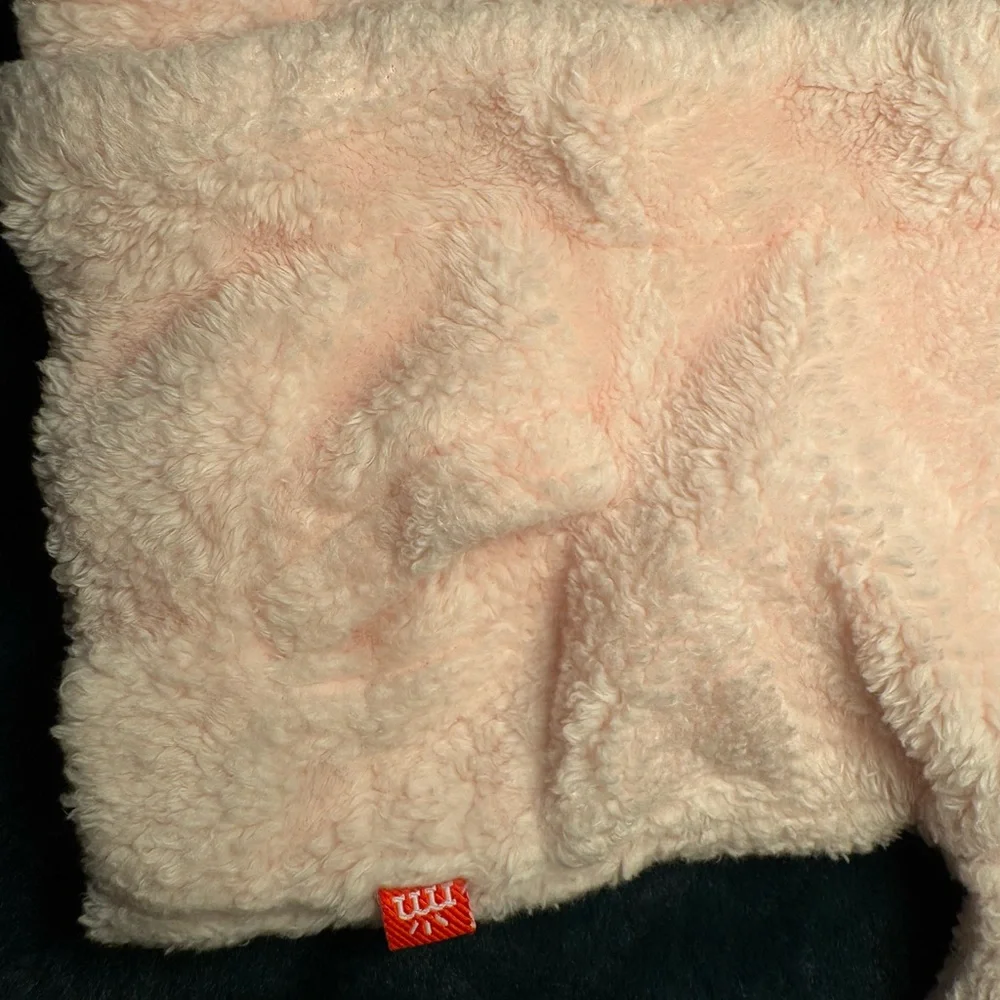Magnetic Me Baby Girls 0-6 months Pink Blossom Minky Jacket 100% cotton lining